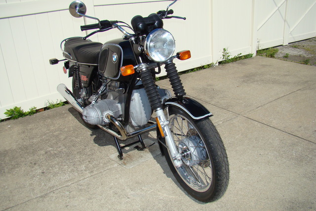 DSC03578 4963067 '75 R90/6, Black. Low Miles, 10 K Service