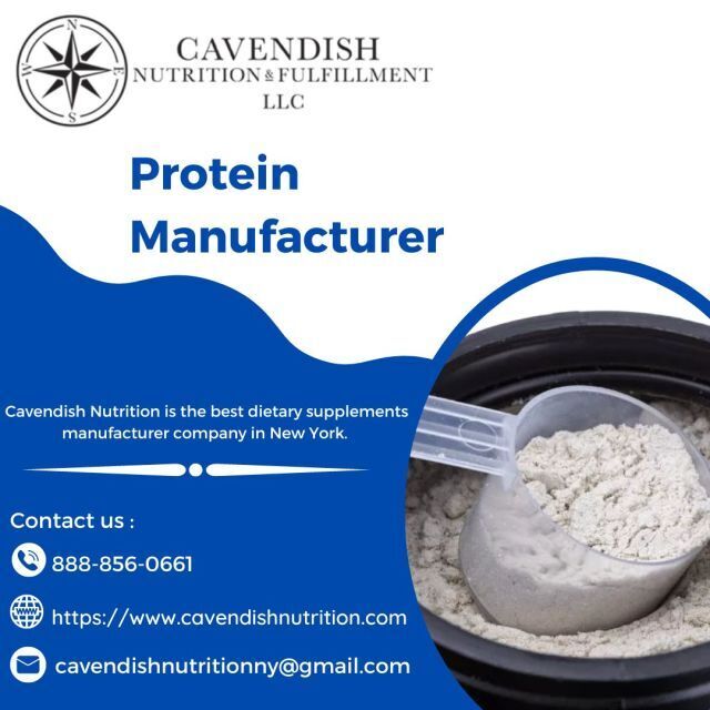 Protein Manufacturer Cavendish Nutrition