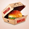 Custom Burger Boxes - Picture Box