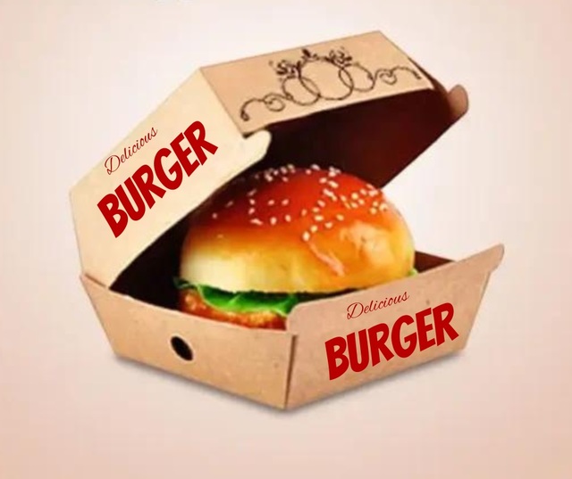 Custom Burger Boxes Picture Box