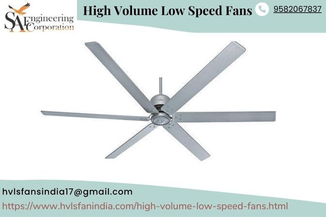 High Volume Low Speed Fans (2) Picture Box