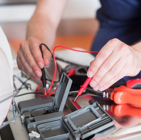 PrÃ¼fung von ortsverÃ¤nderlichen Schauer Technik