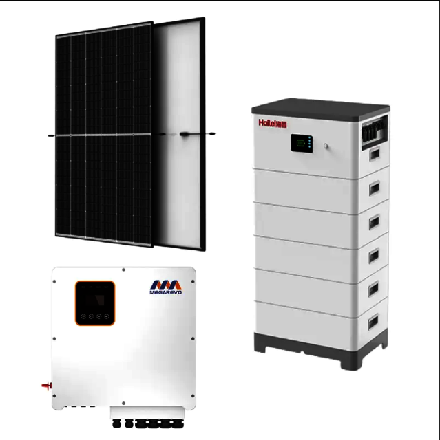 10KW Photovoltaic kit with 15KWh storage Residential Photovoltaic Kits