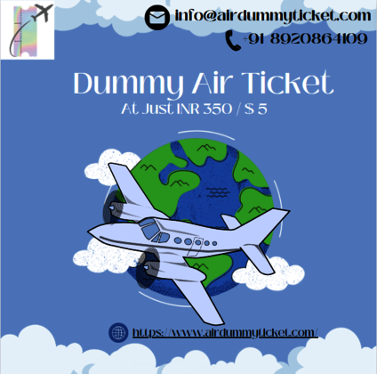 Dummy Air Ticket - Anonymous