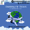 Dummy Air Ticket - Air dummy ticket
