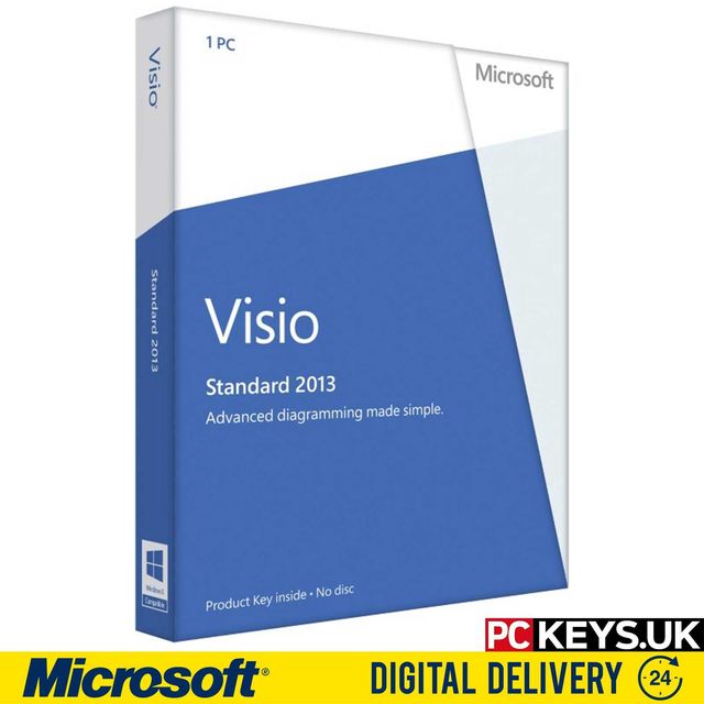 Microsoft Visio 2016 Professional USB Picture Box