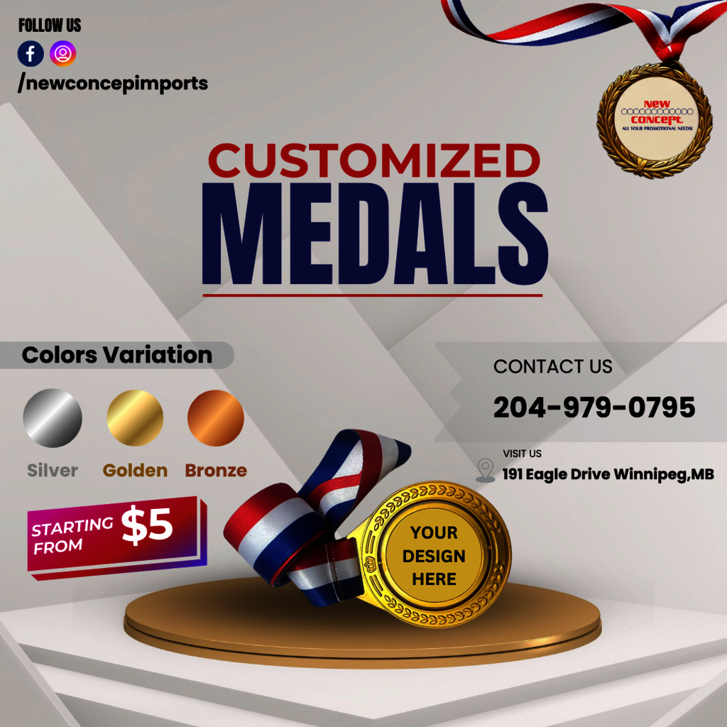 Customize Medals Picture Box