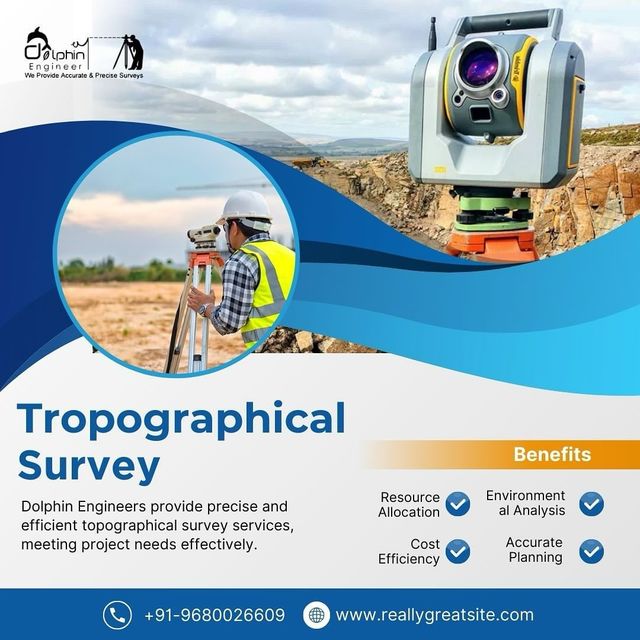 Dolphin Engineers efficient topographical survey s Dolphin Engineer