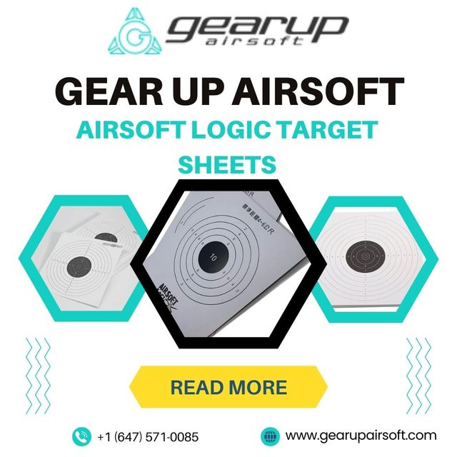 Gear Up Airsoft - Airsoft Logic Target Sheets Picture Box