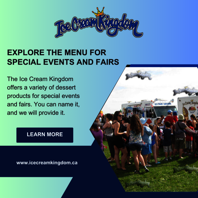 Explore The Menu For Special Events and Fairs Explore The Menu For Special Events and Fairs