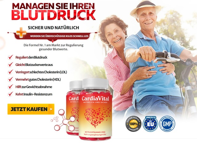 CardiaVital-Blood-Gummies CardiaVital Blood Gummies DE, AT, CH (Deutschland) Bewertungen, funktioniert, offizielle Website und jetzt bestellen