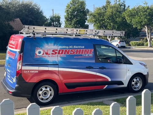 heating Dial One Sonshine Heating, Air & Plumbing â€“ Santa Ana