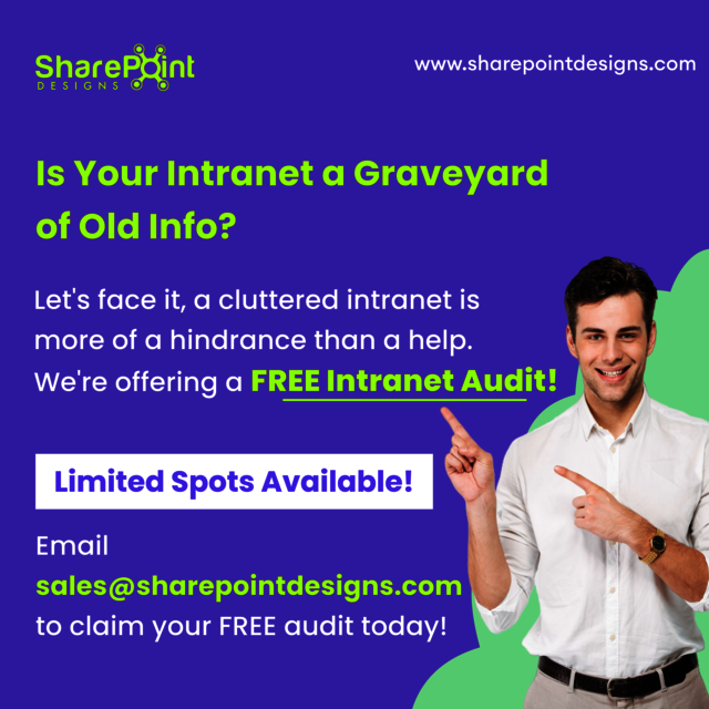 Schedule your FREE Intranet Audit Picture Box