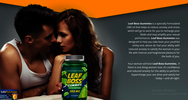 leaf boss Leaf Boss Male Enhancement Gummies USA Official Website, Price For Sale & Reviews [Updated 2024]