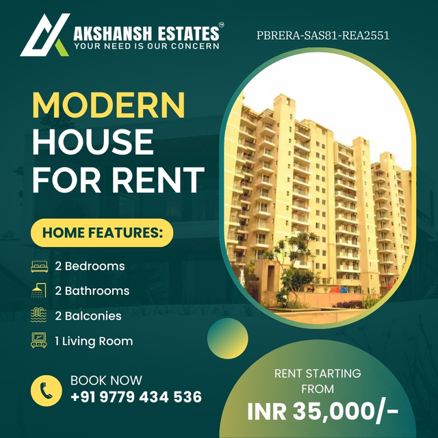 Modern House for Rent Picture Box