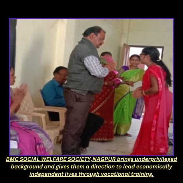 BMC SOCIAL WELFARE SOCIETY,NAGPUR brings underpriv BMC social community welfare society Nagpur | NGO development Civil business organization