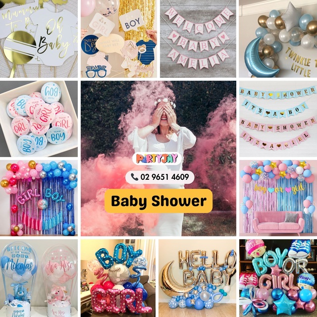 Baby Shower Shop Baby Shower Party Decorations Online Sydney – PartyJay