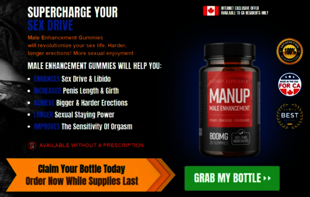 manup  male Manup Male Enhancement Gummies CA Reviews [Updated 2024]: Know All Details & Buy