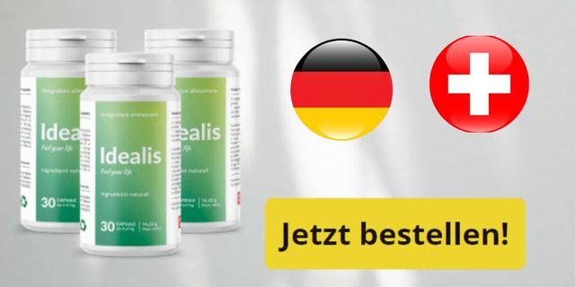 Idealis-Deutschland Geberich Idealis Deutschland (DE & CH) Bewertungen [Aktualisiert 2024], Kosten, Offizielle Website und wie bestelle ich?