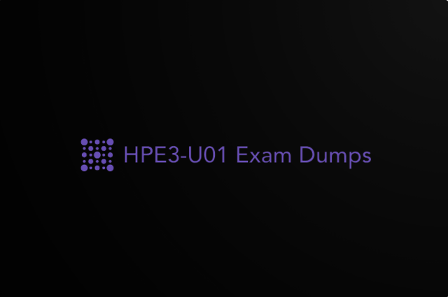 HP3-Exam Dumps HPE3-U01 Exam Dumps
