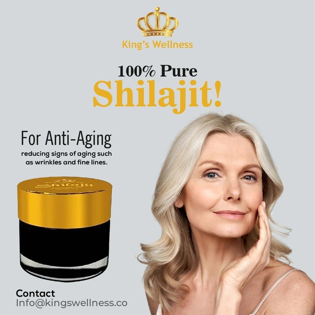 Pure Shilajit By Kingswellness Pure Shilajit