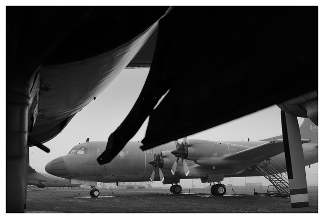 Comox Heritage Airpark 2024 8 Black & White and Sepia