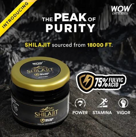 Pure Himalayan Shilajit by Wow Skin Science Picture Box