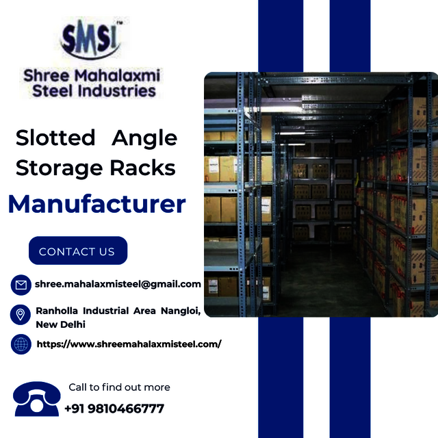 Slotted Angle Storage Racks shreemahalaxmisteel