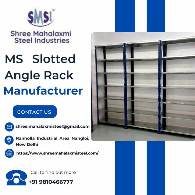 MS Slotted Angle Rack (1) shreemahalaxmisteel