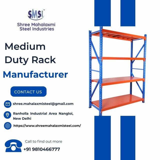 Medium Duty Rack shreemahalaxmisteel