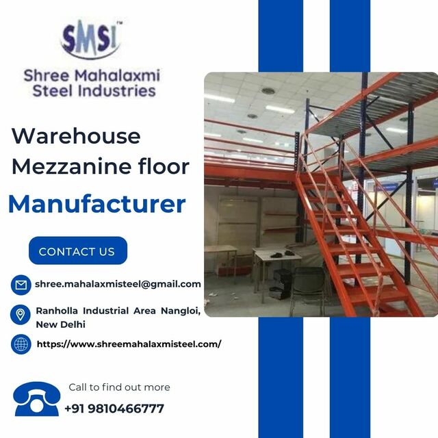 Warehouse Mezzanine floor (2) shreemahalaxmisteel