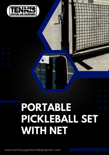   portable pickleball set with net  Picture Box