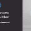 Traditional White Men's Casual Shirt