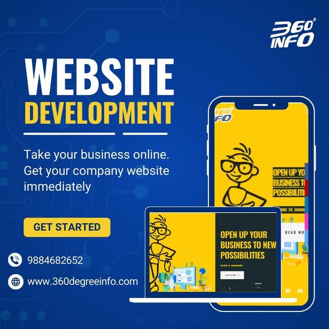 Website development company in chennai 360 Degree Info