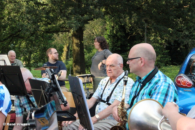 René Vriezen 20240711 020 Arnhems Fanfare Orkest Einde Seizoen Concert Roggeveenhof bij Quattro Musica do 11 jui 2024