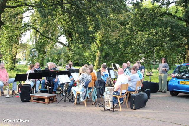 René Vriezen 20240711 022 Arnhems Fanfare Orkest Einde Seizoen Concert Roggeveenhof bij Quattro Musica do 11 jui 2024