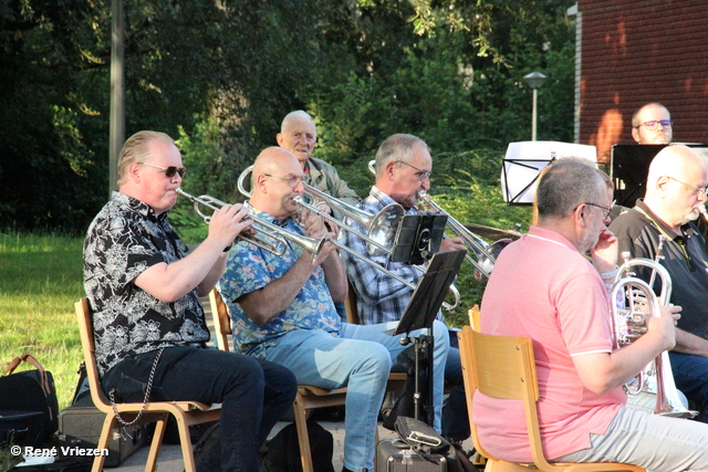 René Vriezen 20240711 062 Arnhems Fanfare Orkest Einde Seizoen Concert Roggeveenhof bij Quattro Musica do 11 jui 2024