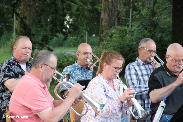 René Vriezen 20240711 092 Arnhems Fanfare Orkest Einde Seizoen Concert Roggeveenhof bij Quattro Musica do 11 jui 2024