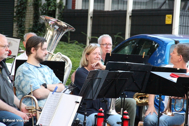 René Vriezen 20240711 119 Arnhems Fanfare Orkest Einde Seizoen Concert Roggeveenhof bij Quattro Musica do 11 jui 2024