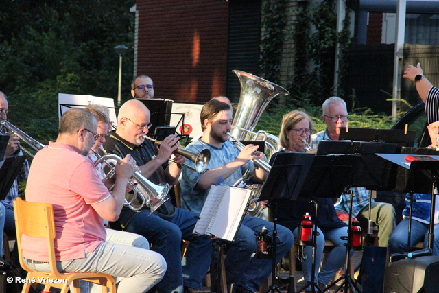 René Vriezen 20240711 151 Arnhems Fanfare Orkest Einde Seizoen Concert Roggeveenhof bij Quattro Musica do 11 jui 2024