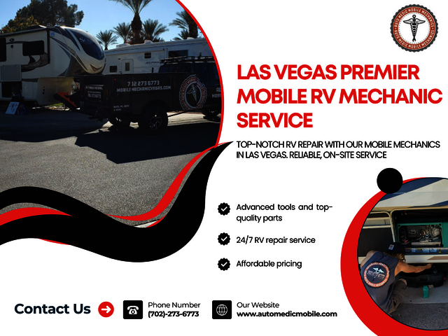 Las Vegas Premier Mobile RV Mechanic Service Auto Medic Mobile Mechanics