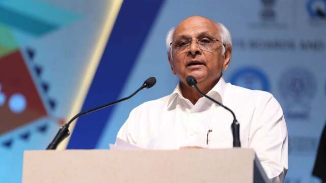 CM Bhupendra Patel inaugurated housing for laboure Picture Box