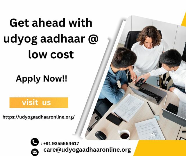 get ahead with udyog aadhaar @low cost Picture Box