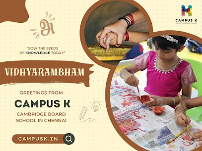 Cambridge Board Schools in Chennai - Campus K Inte campusk