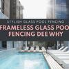 Frameless Glass Pool Fencin... - Lux Glass Northern Beaches