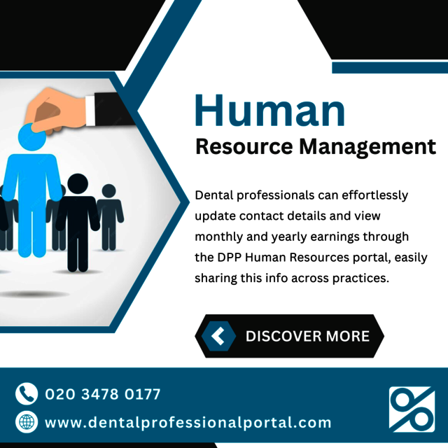 Resource Management Dental Professional Portal