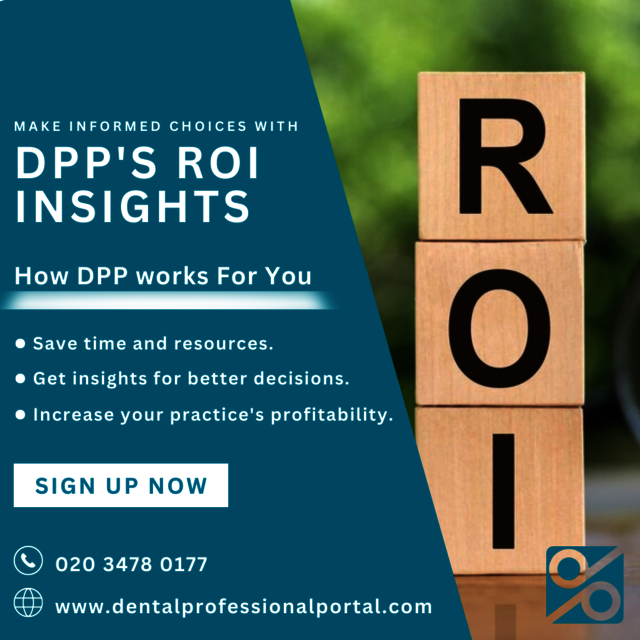 Make Informed Choices with DPP's ROI Insights Dental Professional Portal