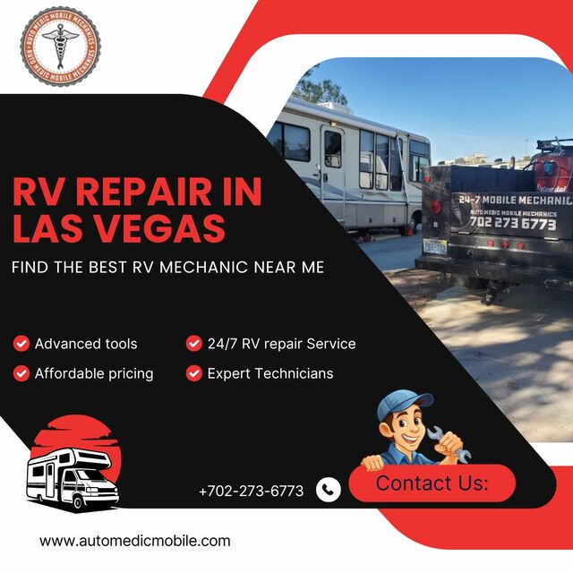 Top-Rated RV Repair in Las Vegas Auto Medic Mobile Mechanics