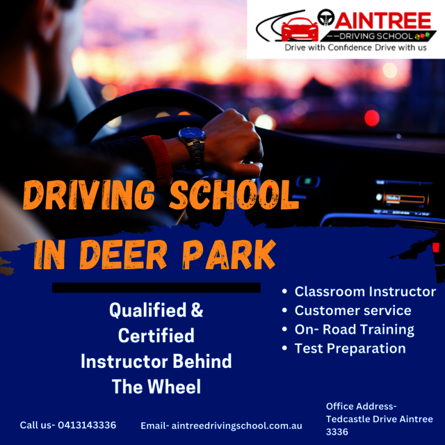 Add a heading driving school in deer park