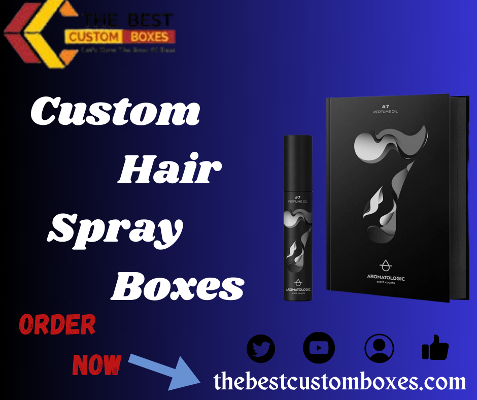 Custom Hair Spray Boxes Picture Box